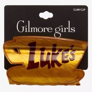 NWT Gilmore Girls Luke's Figural Claw Hair Clip